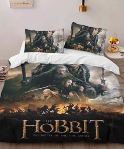 Alternative view of Housse De Couette Le Hobbit – La Bataille des Cinq Armées Parure de lit Ensemble De Literie