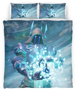 Housse De Couette Le Roi des Glaces Fortnite Parure de lit Ensemble De Literie