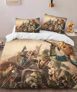 Alternative view of Housse De Couette The Legend of Zelda – Tous les Personnages 2 Parure de lit Ensemble De Literie