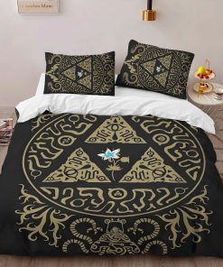 Alternative view of Housse De Couette The Legend of Zelda – Breath of the Wild Triforce Parure de lit Ensemble De Literie