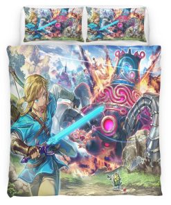 Housse De Couette The Legend of Zelda LOZ08 Parure de lit Ensemble De Literie