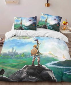 Alternative view of Housse De Couette The Legend of Zelda – Link sur la Colline Parure de lit Ensemble De Literie