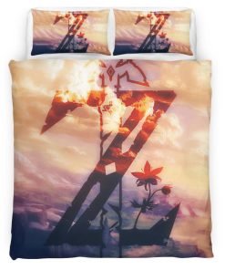 Housse De Couette The Legend of Zelda – Logo Style Parure de lit Ensemble De Literie