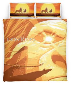 Housse De Couette Le Roi Lion 1002 Parure de lit Ensemble De Literie
