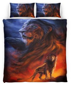 Housse De Couette Le Roi Lion 1003 Parure de lit Ensemble De Literie