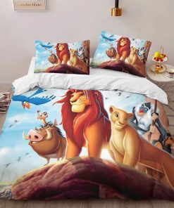 Alternative view of Housse De Couette Le Roi Lion Tous les personnages 15 Parure de lit Ensemble De Literie