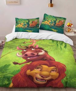 Alternative view of Housse De Couette Le Roi Lion Personnages 02 Parure de lit Ensemble De Literie