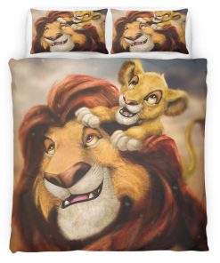 Housse De Couette Le Roi Lion Personnages 05 Parure de lit Ensemble De Literie