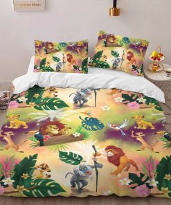 Alternative view of Housse De Couette Le Roi Lion Personnages 19 Parure de lit Ensemble De Literie