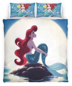 Housse De Couette La Petite Sirène Ariel 11 Parure de lit Ensemble De Literie