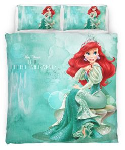 Housse De Couette La Petite Sirène Ariel 14 Parure de lit Ensemble De Literie