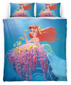 Housse De Couette La Petite Sirène Ariel 36 Parure de lit Ensemble De Literie