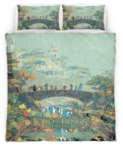 Housse De Couette Le Seigneur des Anneaux 14 Parure de lit Ensemble De Literie