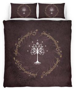Housse De Couette Le Seigneur des Anneaux 5 Parure de lit Ensemble De Literie