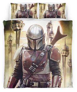 Housse De Couette The Mandalorian 2 Parure de lit Ensemble De Literie