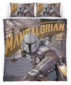 Housse De Couette The Mandalorian 3 Parure de lit Ensemble De Literie