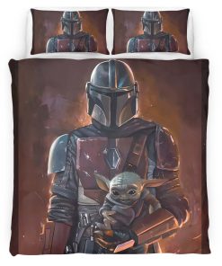Housse De Couette The Mandalorian 4 Parure de lit Ensemble De Literie