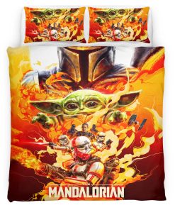 Housse De Couette The Mandalorian 9 Parure de lit Ensemble De Literie