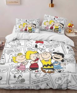 Alternative view of Housse De Couette Les Peanuts Personnages 3 Parure de lit Ensemble De Literie