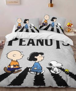 Alternative view of Housse De Couette Les Peanuts Personnages 4 Parure de lit Ensemble De Literie