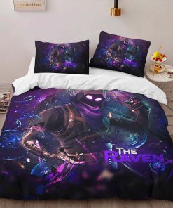 Alternative view of Housse De Couette The Raven Storm Wild Raven Fortnite Skin 05 Parure de lit Ensemble De Literie