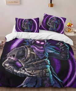 Alternative view of Housse De Couette The Raven Storm Wild Raven Fortnite Skin 06 Parure de lit Ensemble De Literie