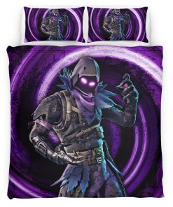 Housse De Couette The Raven Storm Wild Raven Fortnite Skin 06 Parure de lit Ensemble De Literie