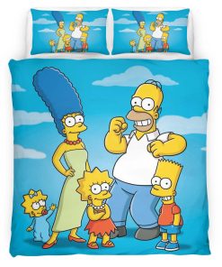 Housse De Couette Les Simpson Tous les personnages 14 Parure de lit Ensemble De Literie