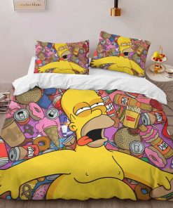 Alternative view of Housse De Couette Les Simpson Homer Simpson Parure de lit Ensemble De Literie