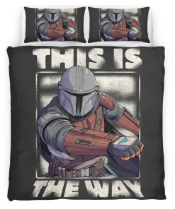 Housse De Couette « This Is the Way » The Mandalorian 3 Parure de lit Ensemble De Literie