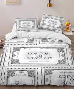 Alternative view of Housse De Couette Billet Poudlard Express Quai 9¾ Harry Potter 02 Parure de lit Ensemble De Literie