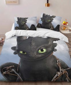 Alternative view of Housse De Couette Krokmou Dragons 03 Parure de lit Ensemble De Literie