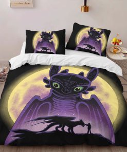 Alternative view of Housse De Couette Krokmou Dragons 09 Parure de lit Ensemble De Literie