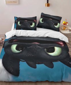Alternative view of Housse De Couette Krokmou Dragons 11 Parure de lit Ensemble De Literie