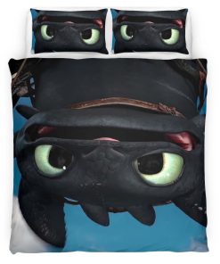 Housse De Couette Krokmou Dragons 11 Parure de lit Ensemble De Literie