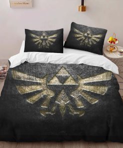 Alternative view of Housse De Couette Triforce The Legend of Zelda Pierre Parure de lit Ensemble De Literie