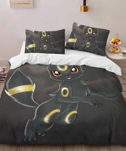 Alternative view of Housse De Couette Umbreon Pokémon 16 Parure de lit Ensemble De Literie