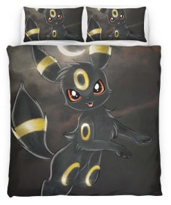 Housse De Couette Umbreon Pokémon 16 Parure de lit Ensemble De Literie