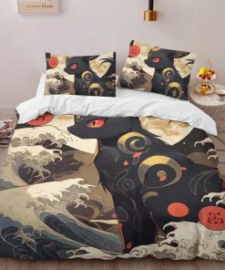 Alternative view of Housse De Couette Umbreon Pokémon 17 Parure de lit Ensemble De Literie
