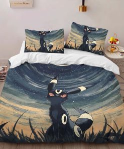Alternative view of Housse De Couette Umbreon Pokémon 19 Parure de lit Ensemble De Literie