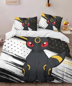 Alternative view of Housse De Couette Umbreon Pokémon 2 Parure de lit Ensemble De Literie