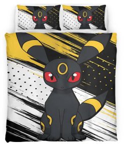 Housse De Couette Umbreon Pokémon 2 Parure de lit Ensemble De Literie