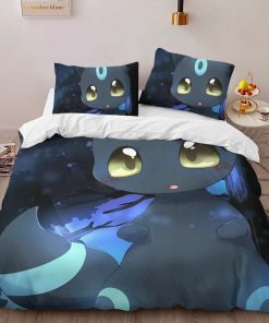 Alternative view of Housse De Couette Umbreon Pokémon 4 Parure de lit Ensemble De Literie