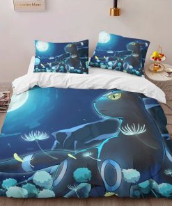 Alternative view of Housse De Couette Umbreon Pokémon 8 Parure de lit Ensemble De Literie