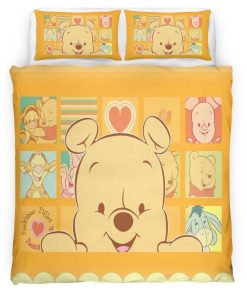 Housse De Couette Winnie l’Ourson 05 Parure de lit Ensemble De Literie