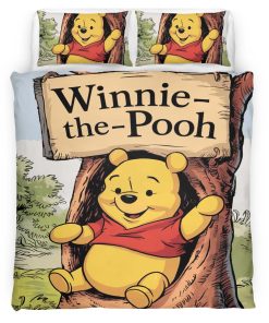 Housse De Couette Winnie l’Ourson 12 Parure de lit Ensemble De Literie