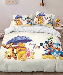 Alternative view of Housse De Couette Winnie l’Ourson et Personnages Disney Parure de lit Ensemble De Literie
