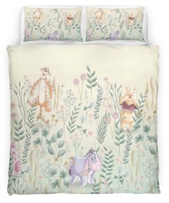 Housse De Couette Winnie l’Ourson et ses Amis 12 Parure de lit Ensemble De Literie