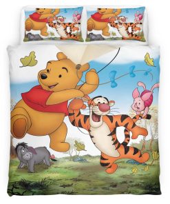 Housse De Couette Winnie l’Ourson et ses Amis 19 Parure de lit Ensemble De Literie