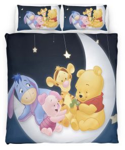 Housse De Couette Winnie l’Ourson et ses Amis 5 Parure de lit Ensemble De Literie